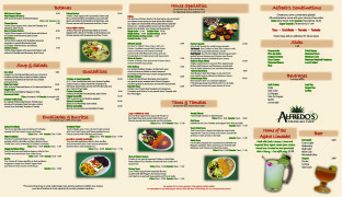 View Alfredo's Menu