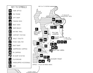 View Okmulgee & Dripping Springs Recreation Area Map