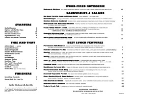 View Red Rock Canyon Grill Brunch Menu