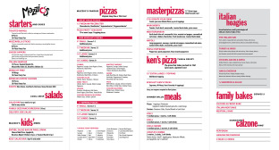 View Mazzio's Italian Eatery Menu
