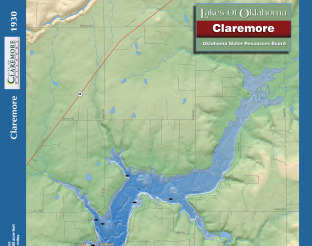 View Claremore Lake Map