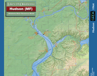 View Lake Hudson Map