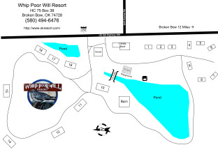 View WhipPoorWill Resort Map