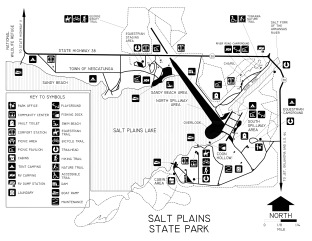 View Salt Plains State Park Map