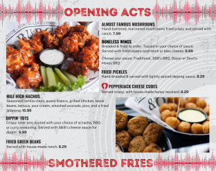 View S&B's Burger Joint - 59th St Menu