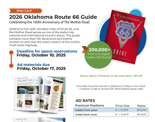 Route 66 Guide Rate Card