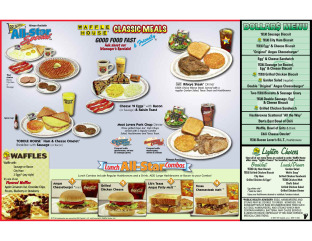 View Waffle House Classic Meals Menu