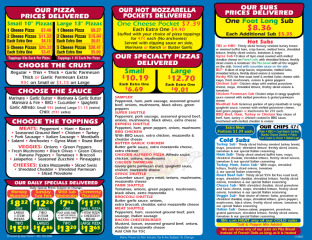 View Pizza Shuttle Menu Pg. 2