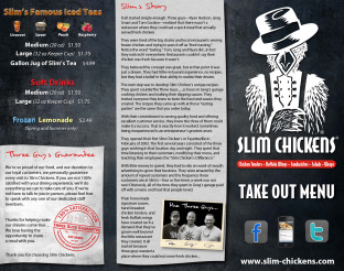 View Slim Chickens Menu