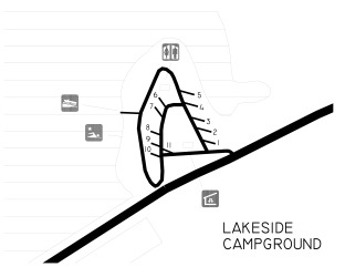 View Lakeside Campground Map
