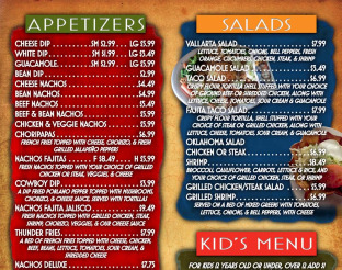 View Lopez Grill Menu (page 2)