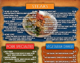 View Lopez Grill Menu (page 4)