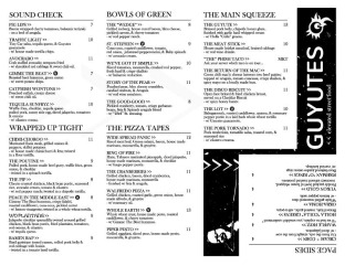 View Guyutes Food Menu