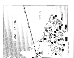 Preview of Lake Texoma State Park Map