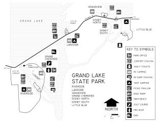 View Cherokee Area Park Map