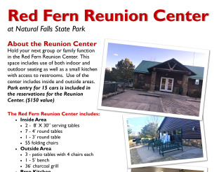 Preview of Information about the Red Fern Reunion Center