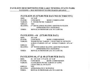 View Shelter Rental Information