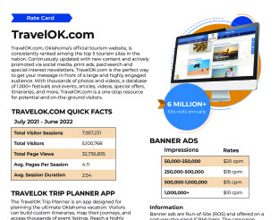 TravelOK.com Rate Card